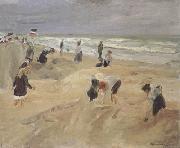 Max Liebermann Beach Seach Scene at Nordwijk (nn02) china oil painting artist